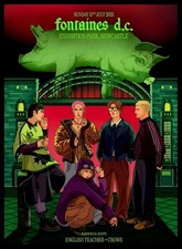 Fontaines DC Newcastle 2025 A3