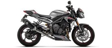 ARROW EXHAUST VELOCE KAT DARK FOR TRIUMPH STREET TRIPLE 765 2020 > 2022