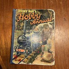 Every Boys Hobby Annual 1930