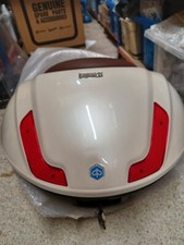 Genuine Piaggio 48L Top Box Pearly White for MP3 300/400/500