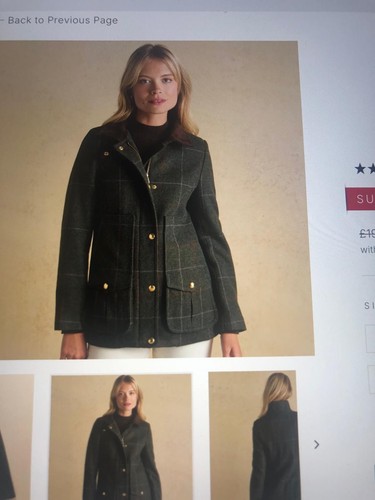 Joules ladies fieldcoat size - joules,