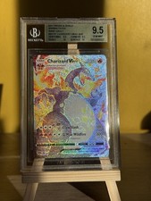 Pokemon Charizard VMAX SV107/SV122 Shining Fates 2021 - BECKETT 9.5 UK 