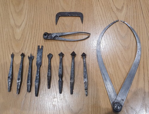 Vintage tools dividers - dividers, and