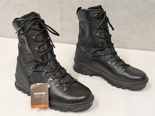 Altberg Sneeker Aqua Military & Police All Weather Black Leather Boots - NEW