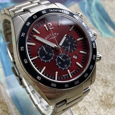 Rotary Watch Mens Chronograph