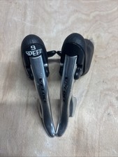 CAMPAGNOLO VELOCE 2x9 SPEED ERGOPOWER ROAD BIKE SHIFTERS GOOD CONDITION.