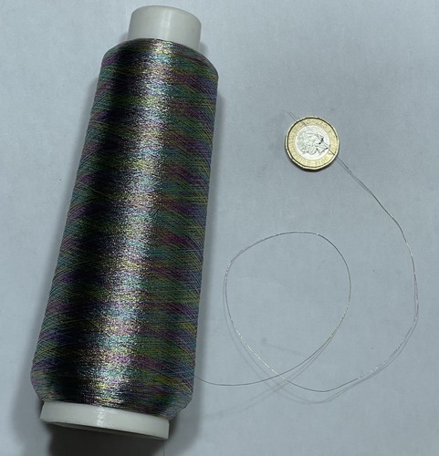 Rainbow lurex glitter - rainbow, yarn