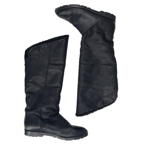 Vintage cougar black leather - cougar,