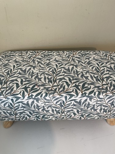 New rectangular footstool made - new,