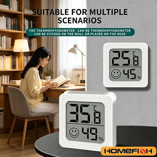Digital thermometer hygrometer - digital,