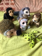 Soft Toys Inc Possum/hedgehog/frog X 6 Toys