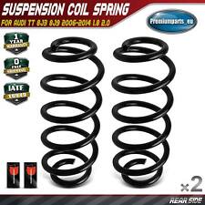 2x Coil Springs Rear Side Suspension for Audi TT 2006-2014 1.8 2.0 8J0511115AK