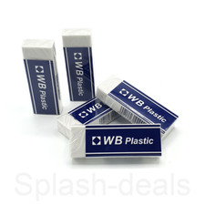 5 x Large Erasers Rubbers