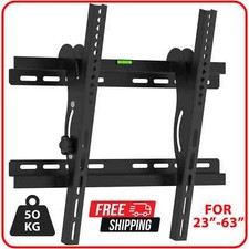 TV WALL BRACKET MOUNT TILT LCD LED PLASMA 23 30 32 40 42 50 63 INCH FOR LG SONY