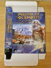 Zeus Master of Olympus Big Box PC (Windows 95 / 98) . Includes game manual