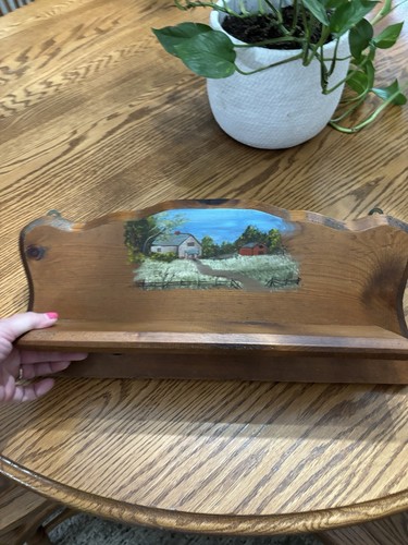 Vintage hand painted - vintage, wood