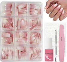 240Pcs French Ombre Press on