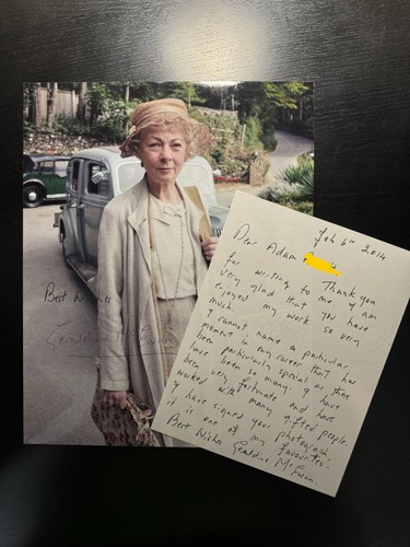 Geraldine mcewan signed - signed, miss