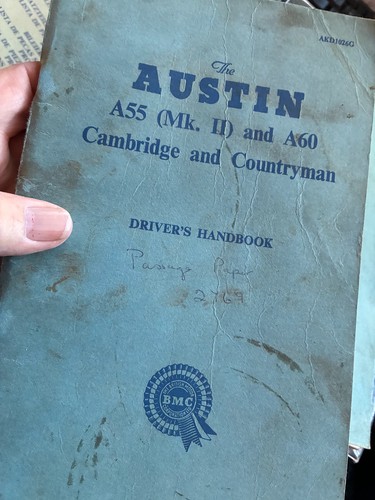Vintage austin a55 a60 - vintage,