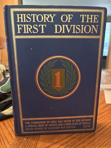 Book ww1 unit history first - history,