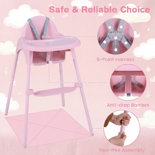 1 baby high chair - 4-in-1,