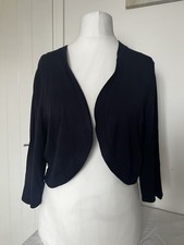 Phase Eight Navy Shrug Size 16