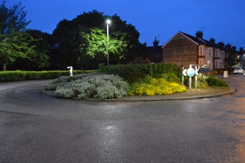 Photo 6x4 roundabout - roundabout,, foster