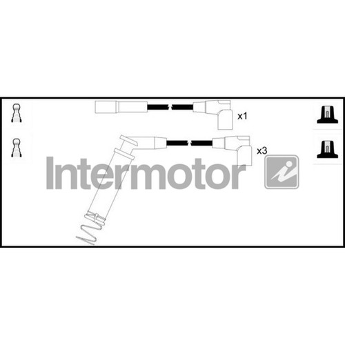 Leads ignition cables kit - leads,