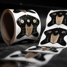 MAKEAR Nail Building Forms UV/LED Builder Gel Polish Acrylic Tips Sticker