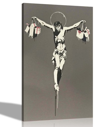 Christ with shopping bags - shopping,