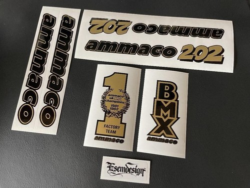 Ammaco 202 bmx decal set - 202,