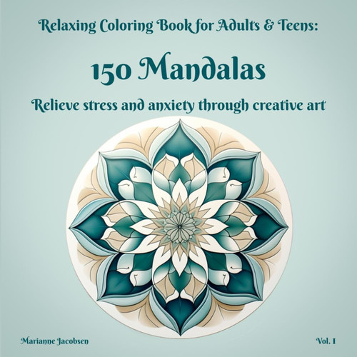 150 mandalas coloring book for - coloring,