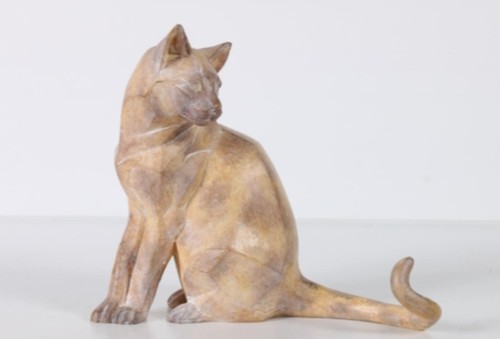 Border fine arts cubist - cubist, cat