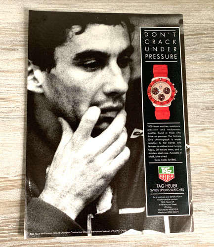 Tag heuer ayrton - ayrton, senna