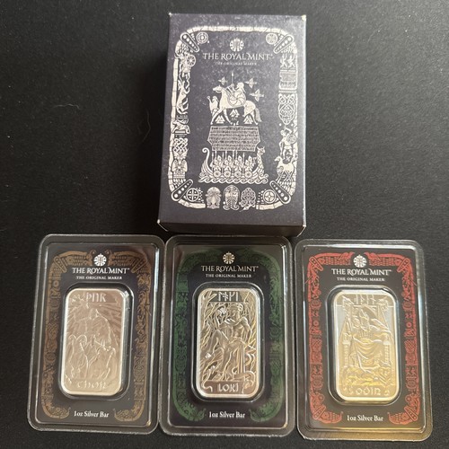 Royal mint norse - norse, silver