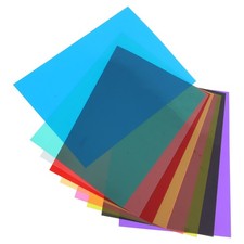  2 PCS Lighting Gels Color for Lights Camera Stage Filter Diffuser