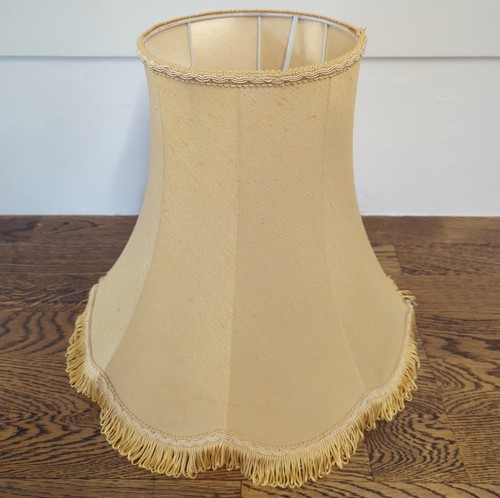Vintage lampshade gold - vintage,