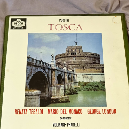 Decca puccini tosca lxt - tosca, lxt.5554/5