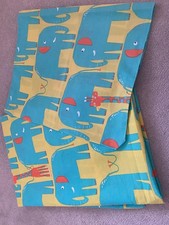 Next-Kids Single Elephant & Giraffe Duvet And Pillow Case Set - Green/Yellow + 1