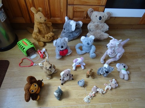 Plush koalas kangaroos - 16,