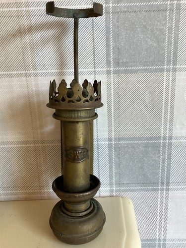 Antique brass railway - ,
