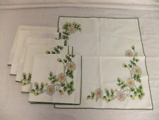 Marks & Spencer Autumn Leaves pottery matching items tablecloth & napkins 3F2C #