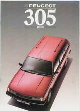 Peugeot 305 Estate 1987-88 UK
