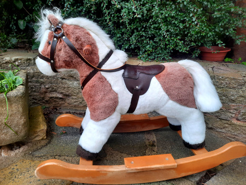 Wooden rocking horse pick up - horse,,