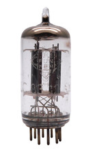 Telefunken ECC83 12AX7 Long Smooth Plate Valve Tube Used Tested (V13) #1