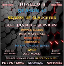 ✨Diablo 4✨Season 12✨All
