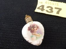 Antique Porcelain Heart Shaped