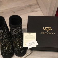 UGG x Jimmy Choo Suede Boots