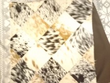 Genuine cow leather hide