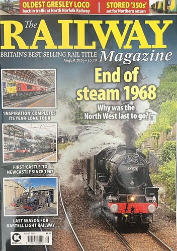 Railway magazine issue august - railway,
